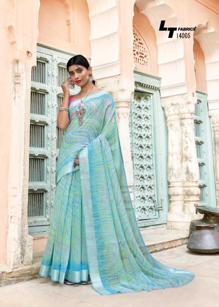 Lt Sanpurna Ethnic Wear Wholesale Designer Printed Saree Catalog

